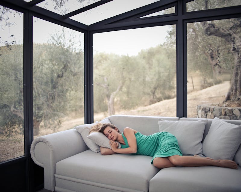 a sunroom